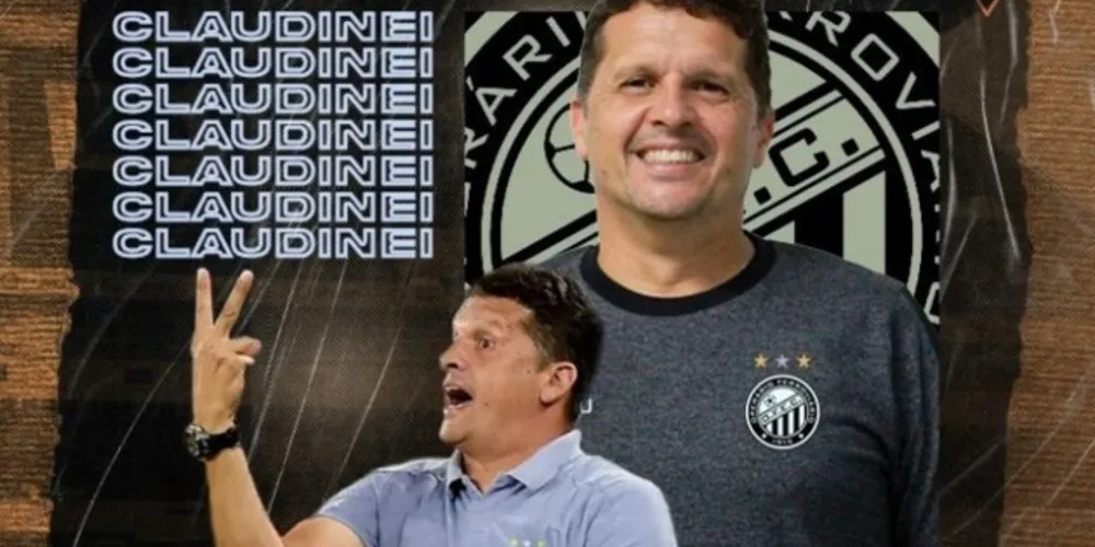 Claudinei já treinou o Santos, Goiás, Paraná Clube, Athletico-PR, Vitória, Sport e Chapecoense.