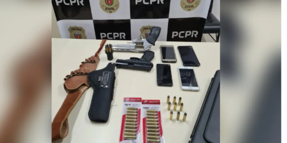 Polícia Civil prende 3 pessoas suspeitas de homicídio em Irati