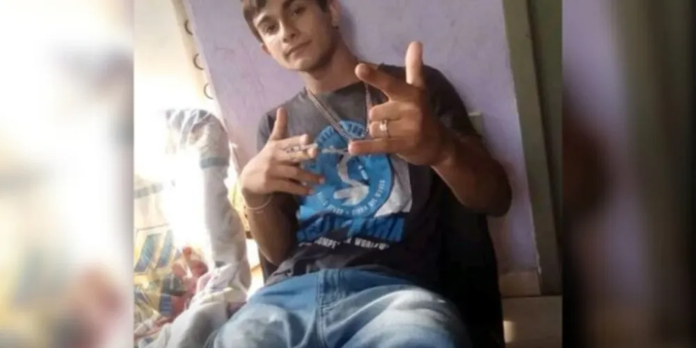 Junio Luis Padilha, de 19 anos, morreu com sete tiros, em uma emboscada