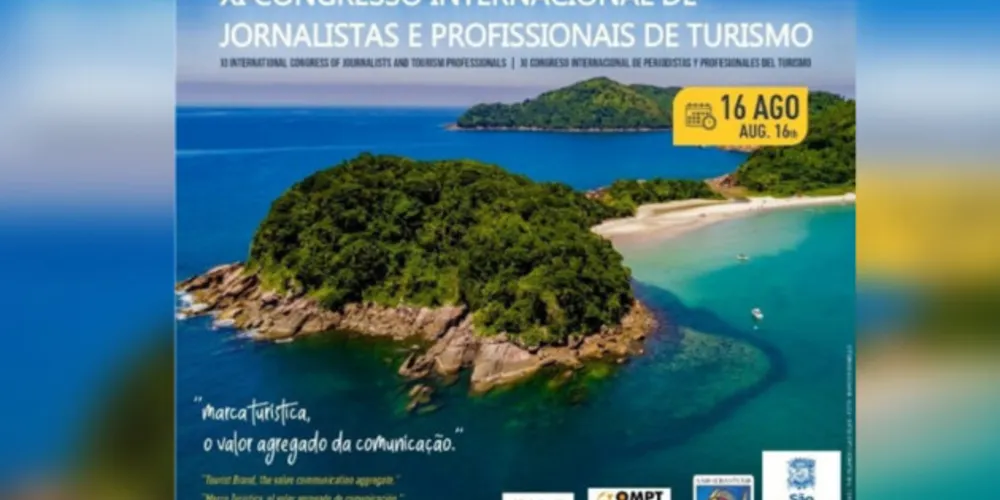 São Sebastião será sede do 11º Congresso Internacional de Jornalistas e Profissionais de Turismo, evento será realizado pela prefeitura, por meio da Secretaria de Turismo (SETUR)