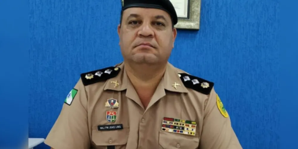 Tenente-coronel Joas Marcos Carneiro Lins, pediu tranquilidade aos guarapuavanos