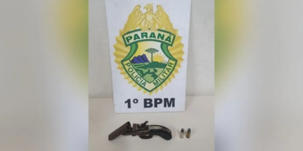 Imagem ilustrativa da imagem Homem é detido por porte ilegal de arma em PG