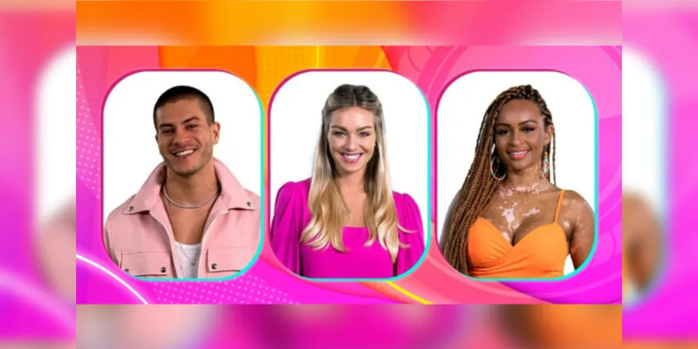 Imagem ilustrativa da imagem BBB 22: Arthur, Natália e Bárbara disputam o paredão