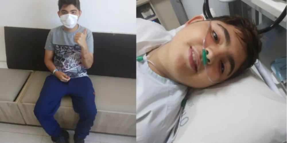 João tem 16 anos e sofre com múltiplas doenças