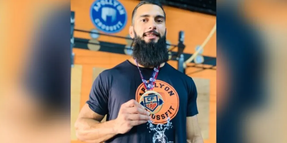 David Fonseca foi o vencedor da categoria Quarteto RX da CF league, que é a maior competição de CrossFit do Paraná