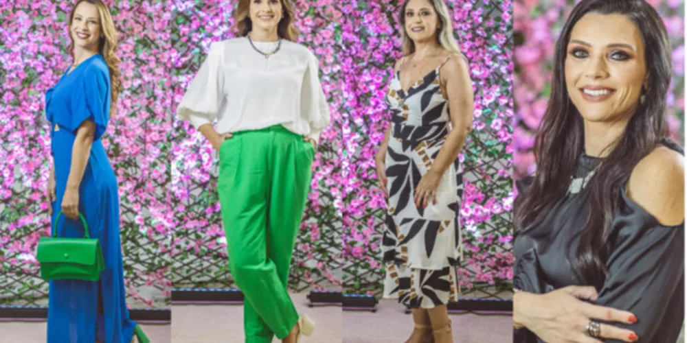Gisele Scarpim Schraier, Janai Pauluk, Maria Chiara Gomes e Amanda Rugilo Batistel