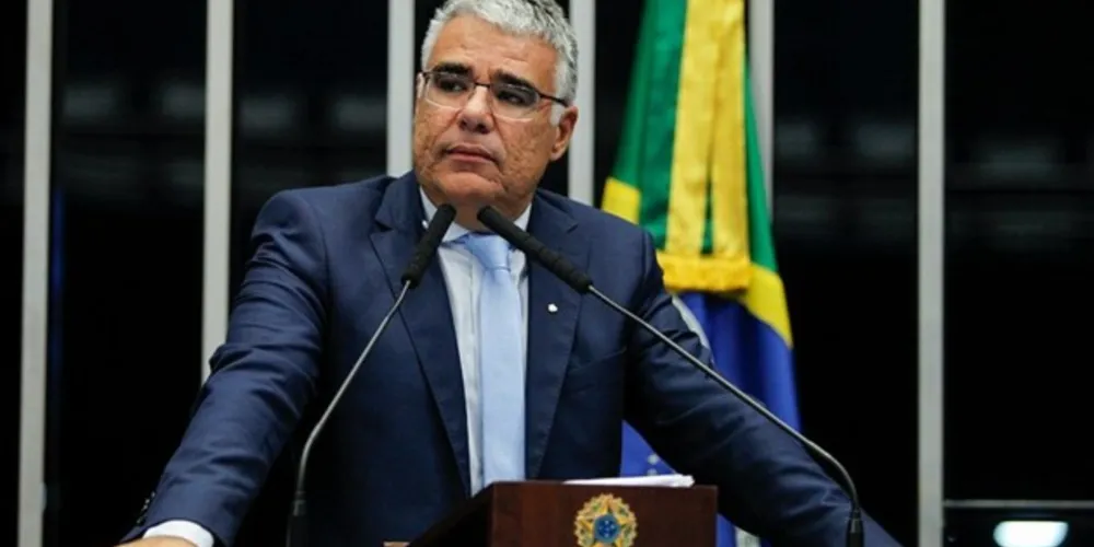 Deputado federal Eduardo Girão (Podemos) no Poder Legislativo.