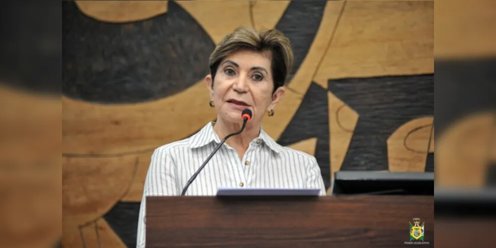 Prefeita de Ponta Grossa, Elizabeth Silveira Schmidt (PSD).