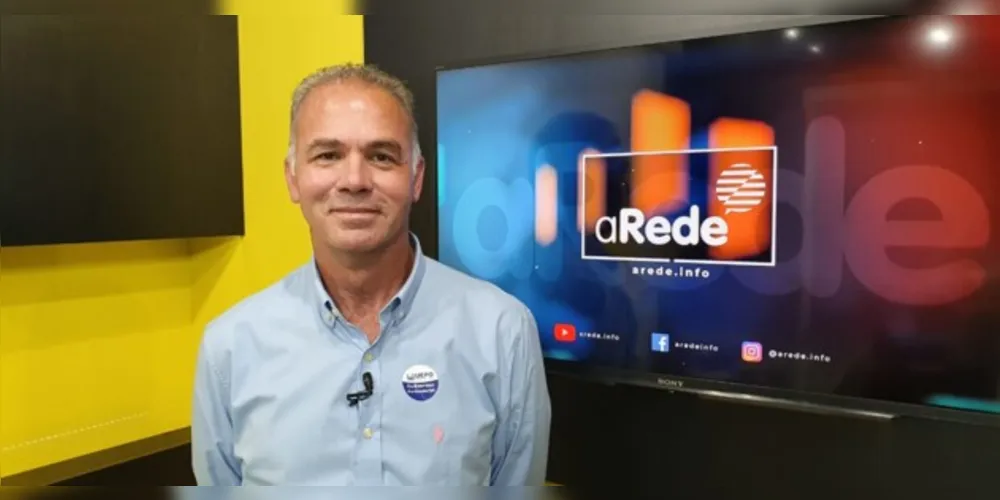 Candidato a reitor da Universidade Estadual de Ponta Grossa, Everson Krum.