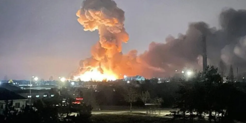 Imagem ilustrativa da imagem Rússia ataca Ucrânia e mundo reage às explosões