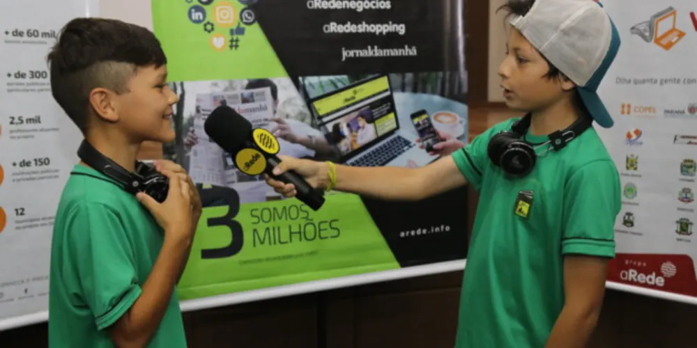 Alunos são protagonistas dentro do projeto