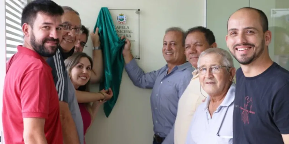 Prefeitura de Castro entrega Capela Municipal Sant'Ana