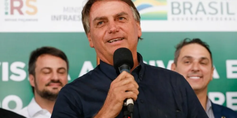 Atual presidente da República, Jair Messias Bolsonaro (PL), fez o comunicado.