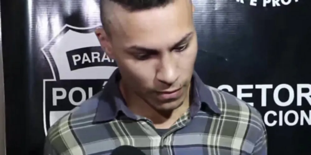 O réu Jhonatan Campos  foi encaminhado à penitenciária para o cumrpimento da pena