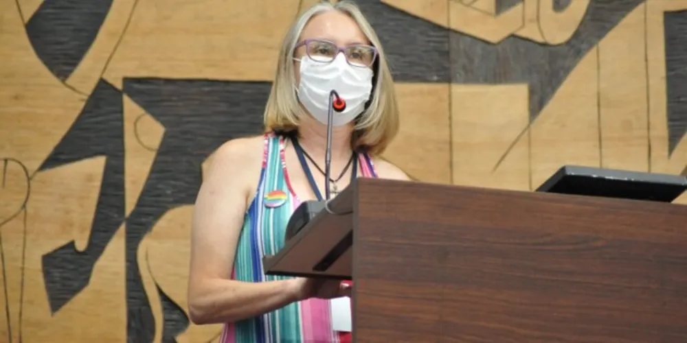 Vereadora de Ponta Grossa, Josi do Coletivo (Psol).