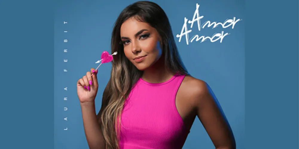 Com apenas 22 anos, Laura Ferbit se destaca com a lançamento da faixa 'Amor Amor'