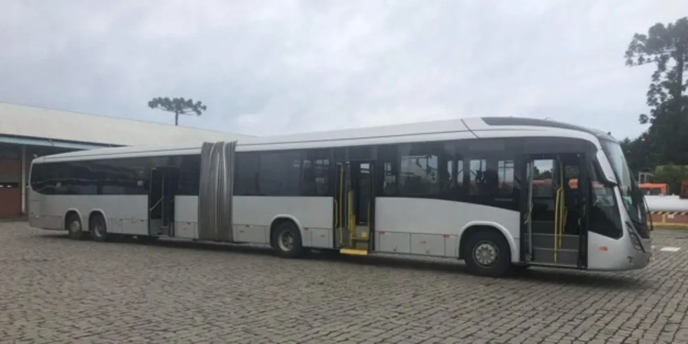 Articulado pertence à nova geração da Marcopolo, que leva motor Mercedes-Benz.