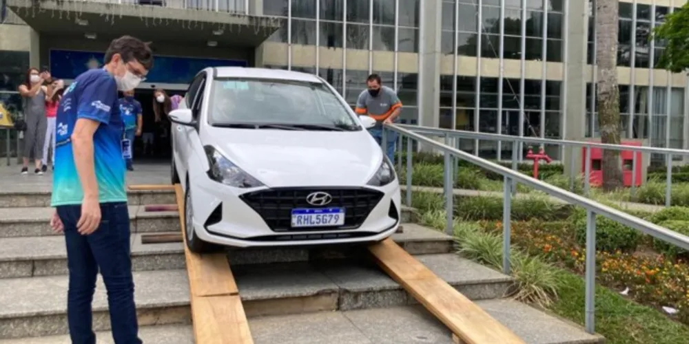 Um carro 0 km já foi sorteado no último ano pelo Poder Executivo.