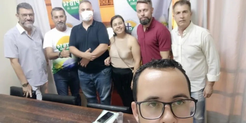 Lideranças do PTB Campos Gerais estiveram em reunião nesta semana.