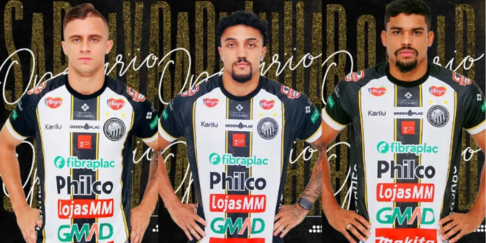 Trio se destacou no vice-campeão paranaense Maringá