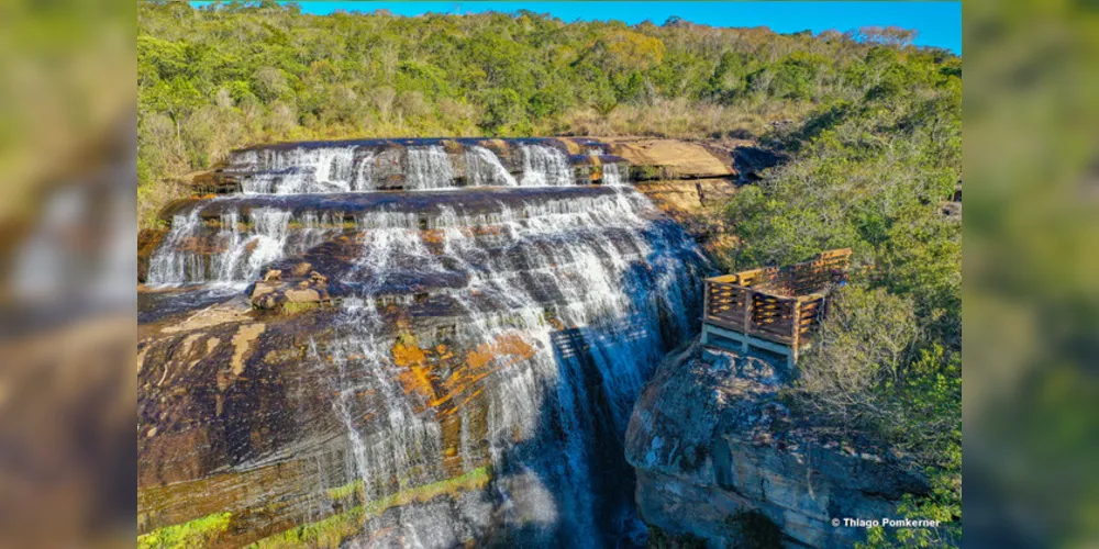 Parque Estadual do Cerrado, localizado entre Jaguariaíva e Sengés.