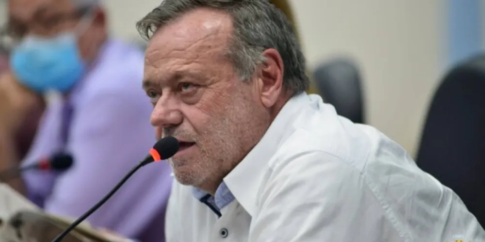 Vereador de Ponta Grossa, Paulo Balansin (PSD).