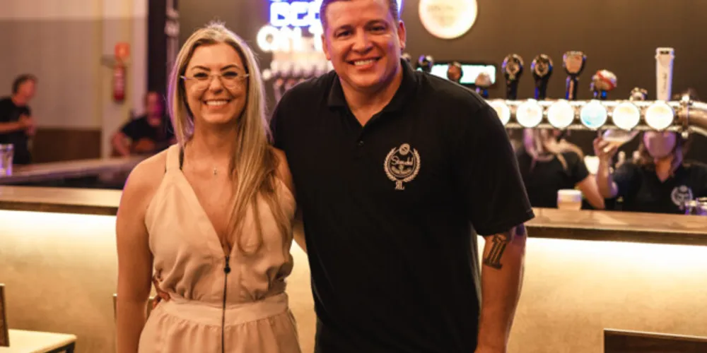 Bianca Calixto e Rodrigo Laureano