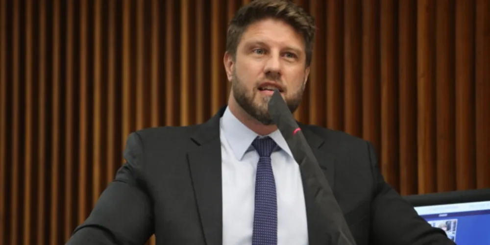 Deputado estadual autor da proposta, Requião Filho (MDB).