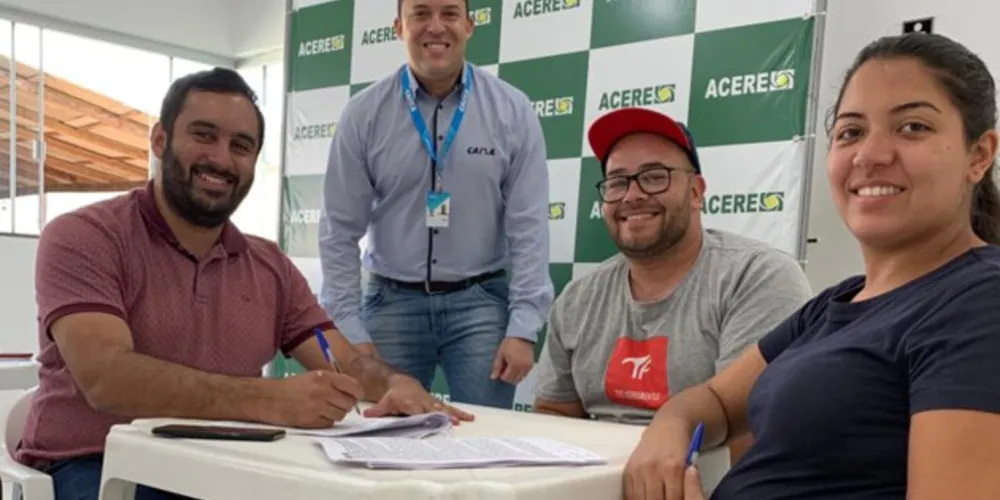 Acordo com a Caixa Econômica foi assinado pelo prefeito Lucas Machado