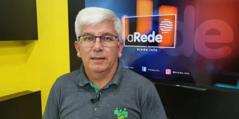 Presidente do SindServ, Roberto Carlos Ferensovicz.