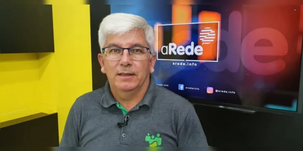 Presidente do SindServ, Roberto Carlos Ferensovicz.