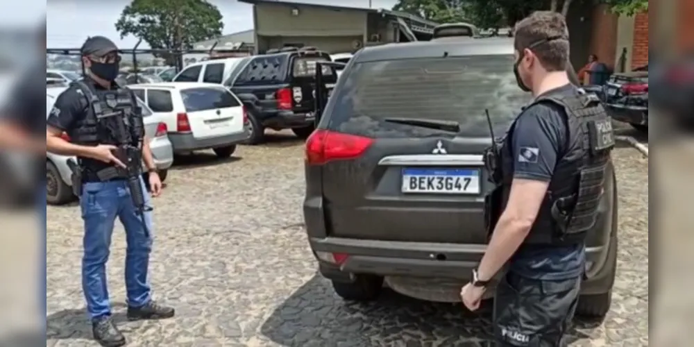 Polícia Civil comandou a ação que saiu às ruas de Ponta Grossa para deter o tráfico de drogas