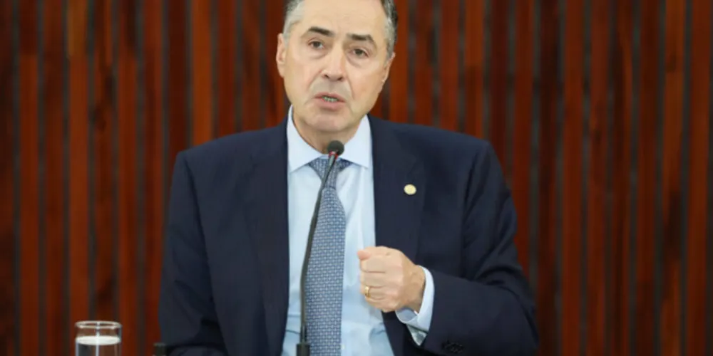 Presidente do Tribunal Superior Eleitoral, ministro Luís Roberto Barroso.