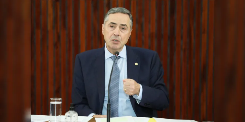 Presidente do Tribunal Superior Eleitoral, ministro Luís Roberto Barroso.