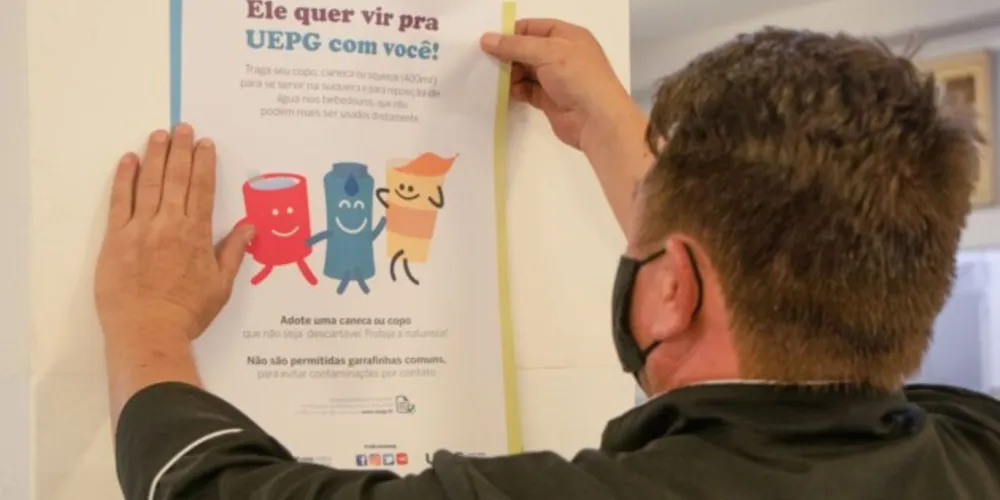 Objetivo é orientar toda a comunidade acadêmica sobre os cuidados com a covid-19.