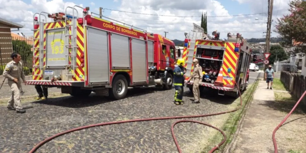 Caso aconteceu na manhã desta terça-feira, na Rua Baltazar Lisboa, no bairro da Ronda, em Ponta Grossa