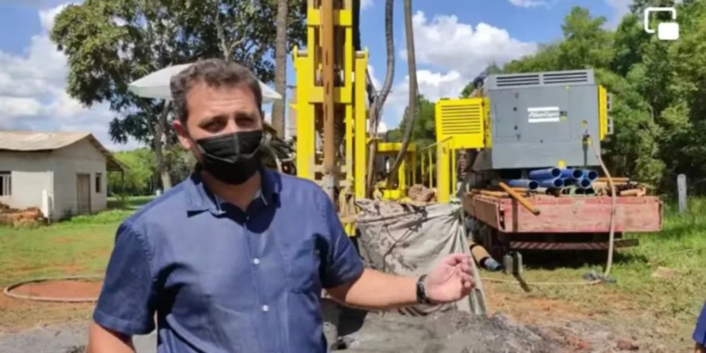 Prefeito Douglas Modesto (PSB) esteve presente no início dos trabalhos