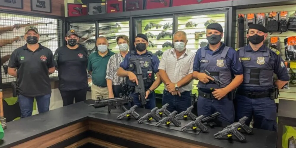 Gestão municipal investe R$ 67 mil na aquisição de novas armas