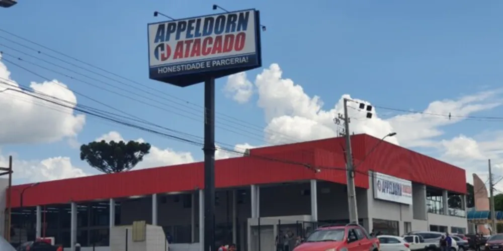 Imagem ilustrativa da imagem Appeldorn Atacado inaugura amanhã em Ponta Grossa