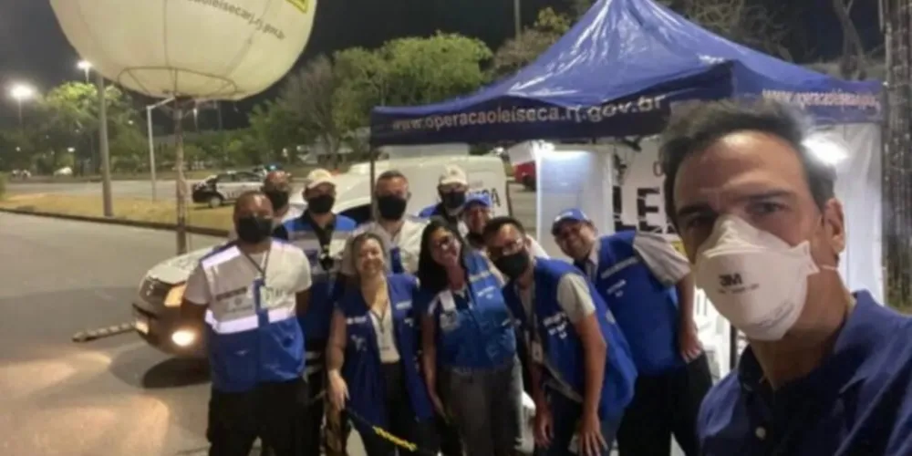 Na madrugada desta terça-feira, Tadeu Schmidt foi parado na Lei Seca quando deixava o Projac