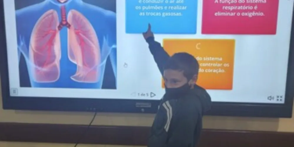Peças sólidas e uso de multimídia auxiliaram em aula acerca da temática
