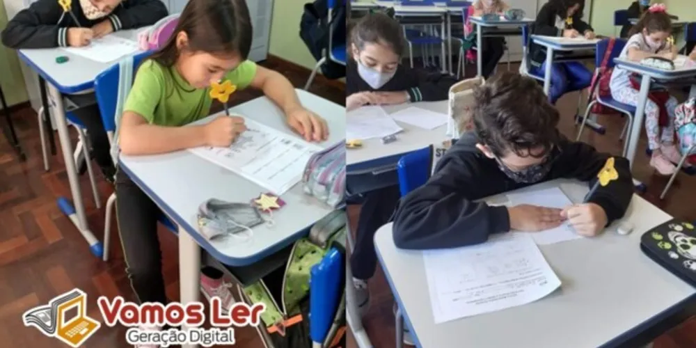 Mimos, exercício de respiração, lápis da sabedoria e conversas , tem tornando as avaliações mais agradáveis