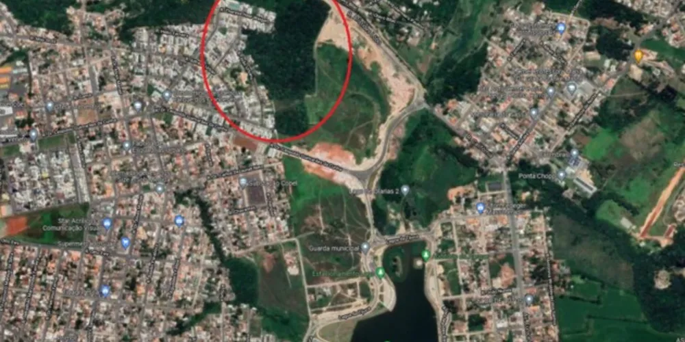 Área verde em destaque faz parte do projeto de zoneamento da Prefeitura Municipal de Ponta Grossa