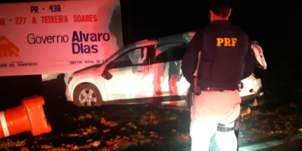 Imagem ilustrativa da imagem Jovem de 18 anos morre em grave acidente na BR-277