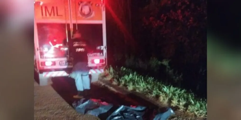 O acidente aconteceu na PR-466, em Pitanga.