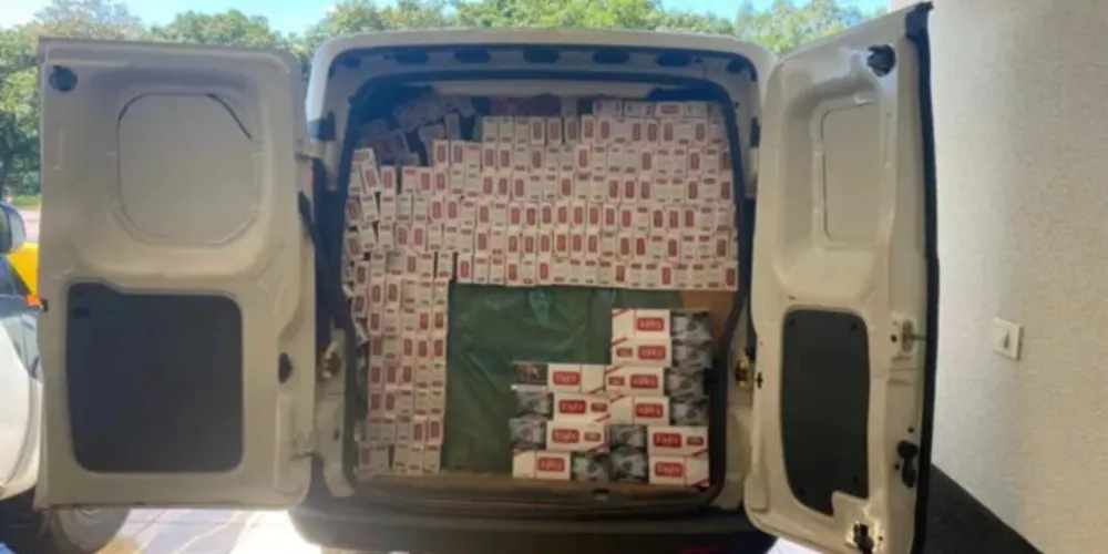 Após a contagem, foram totalizados 22.940 maços.