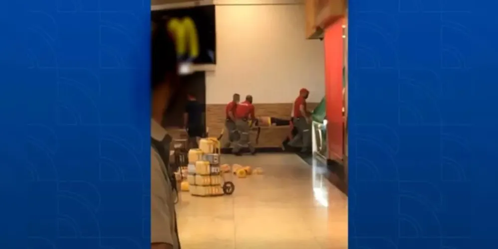 Um tiroteio foi registrado em um shopping de Londrina, norte do Paraná, na manhã desta quinta-feira.