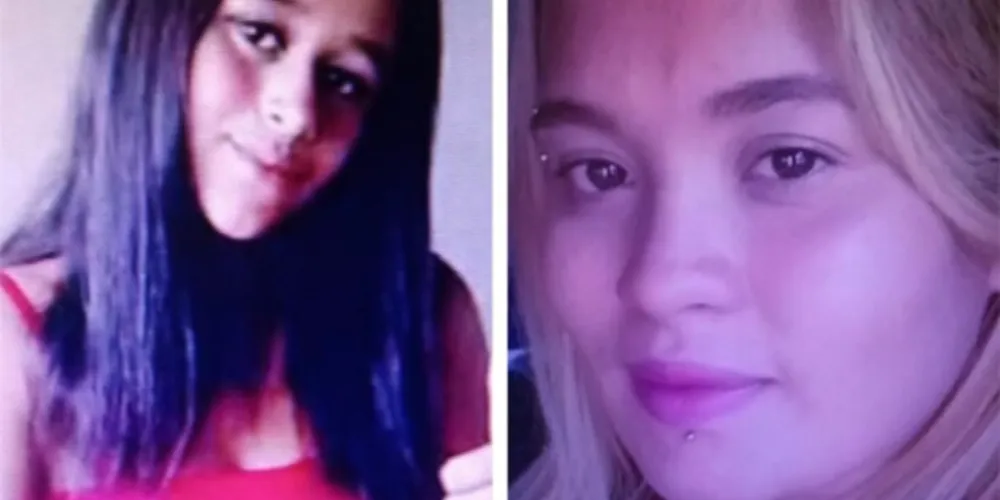 Segundo informações, as duas jovens foram vistas pela última vez com vida na madrugada do domingo