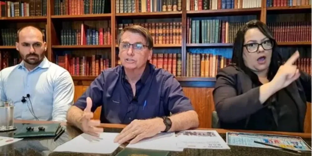 Imagem ilustrativa da imagem Bolsonaro 'solta o verbo' e fala sobre Brasil no governo Lula