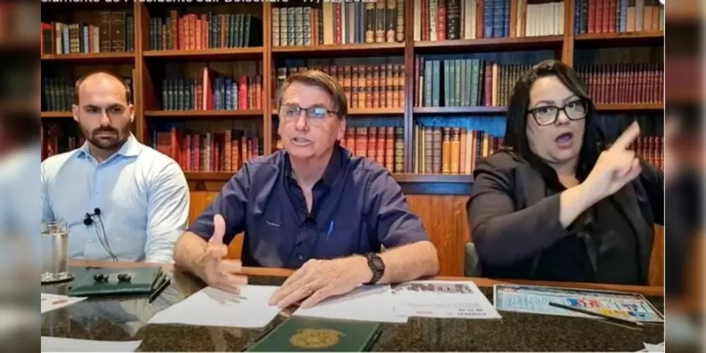 Imagem ilustrativa da imagem Bolsonaro 'solta o verbo' e fala sobre Brasil no governo Lula